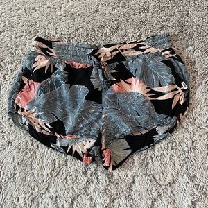 Vans floral shorts